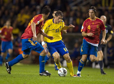Johan Elmander, Sverige gjorde 1-0