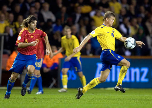 David Albelda, Spanien och Marcus Allbäck, Sverige