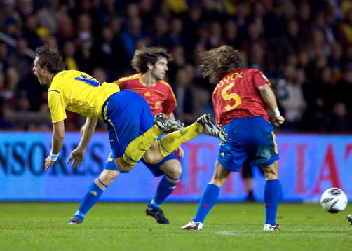 Johan Elmander, Sverige