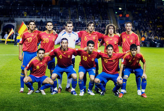 Lagbild, startelva, Spanien