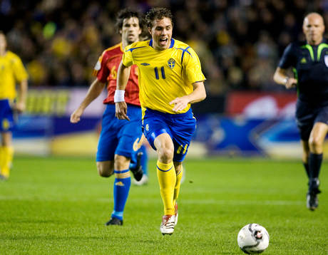 Johan Elmander, Sverige