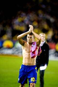 Marcus Allbäck, Sverige jubel