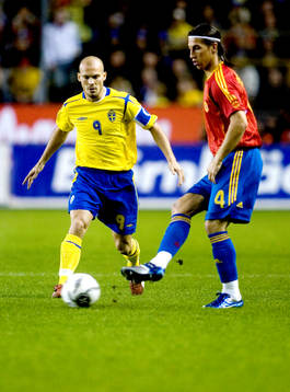 Fredrik Ljungberg, Sverige och Sergio Ramos, Spanien