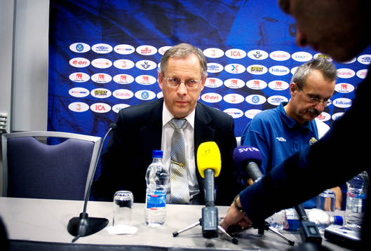 Lars Lagerbäck, förbundkapten Sverige och Anders