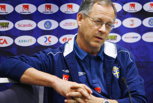 Lars Lagerbäck, förbundskapten Sverige