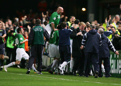 Kevin Kilbane, Irland, jubel