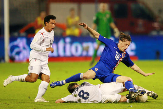 Ivica Olic, Kroatien och Frank Lampard, England