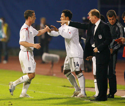 Scott Parker, England, byts ut