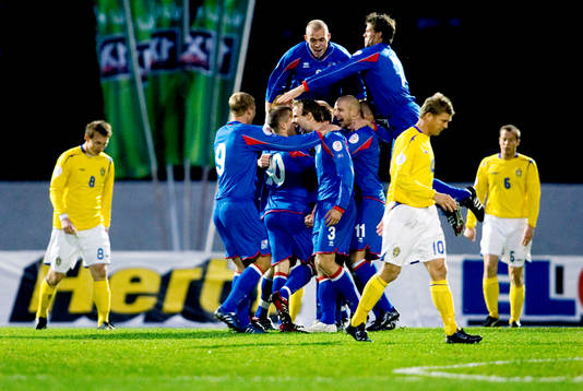 Island gjorde 1-0