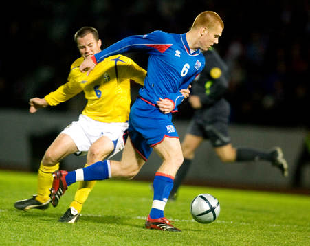Daniel Andersson, Sverige och Emil Halfredsson, Island