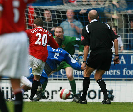 Fotboll, Premier League (Engelsk Liga), Wigan v Manchester