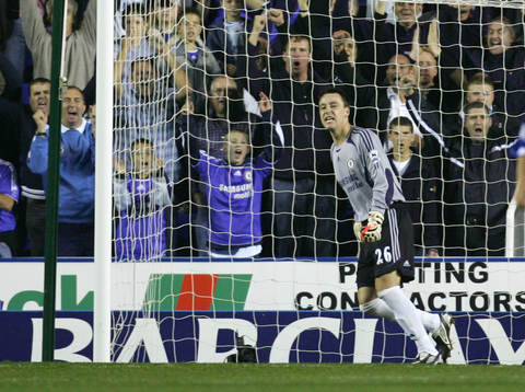 John Terry, Chelsea fick hoppa in mellan stolparna sedan