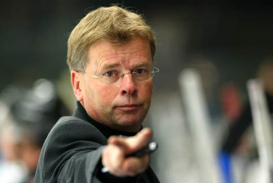 Malmö - Färjestad: Lars Bergström, tränare, Malmö