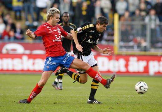Andreas Dahl, Helsingborg och Gabriel Özkan, AIK