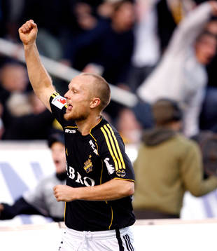 2-1 till AIK jubel Nicklas Carlsson
