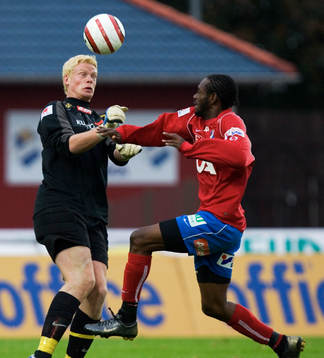 Christoffer Källqvist, Häcken, målvakt, nick, Teafore