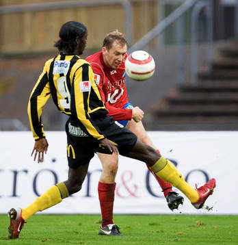 Fredrik Bild, Öster blir stressad av Dioh Williams, Häcken
