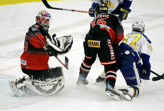 Andreas Falk, HV71 och Milan Bartovic och Ratislav Stana