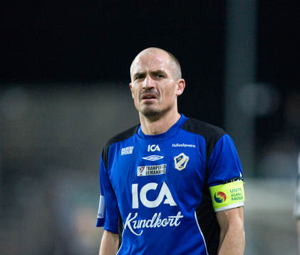 Magnus Arvidsson, lagkapten,  Halmstad