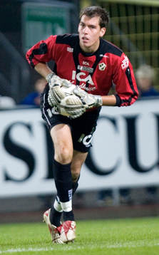 Marcus Sahlman, målvakt, Halmstad