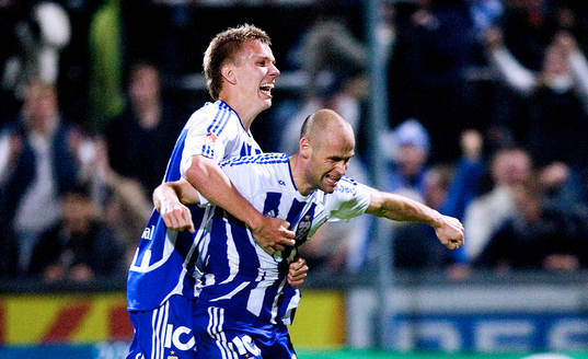 Pontus Wernbloom och Thomas Olsson, Göteborg jubel