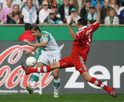 Fotboll, Tysk, Bundesliga. SV Werder Bremen - Bayern