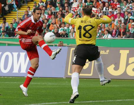 Fotboll, Tysk, Bundesliga. SV Werder Bremen - Bayern