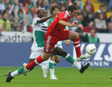 Fotboll, Tysk, Bundesliga. SV Werder Bremen - Bayern