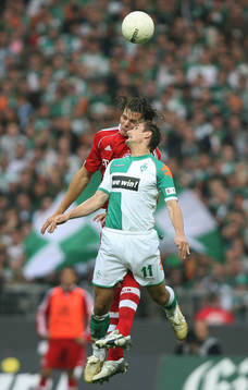 Fotboll, Tysk, Bundesliga. SV Werder Bremen - Bayern