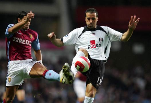 Milan Baros, Aston Villa och Ian Pearce, Fulham