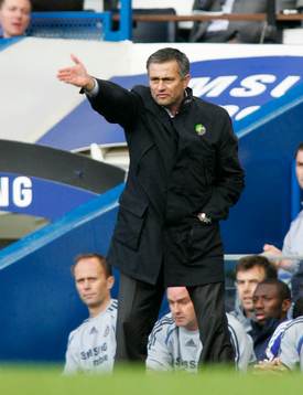 Jose Mourinho, tränare i Chelsea