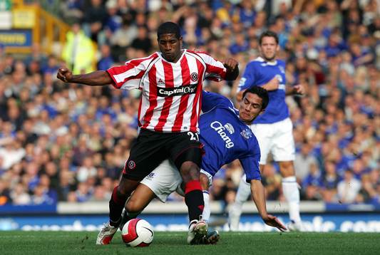 Fotboll, engelsk, Premier Leauge. Everton - Sheffield
