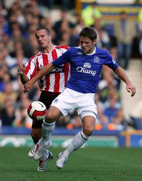 Fotboll, engelsk, Premier Leauge. Everton - Sheffield