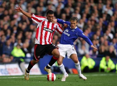 Fotboll, engelsk, Premier Leauge. Everton - Sheffield