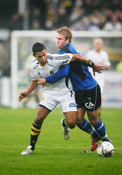Jesper Westerberg, Halmstad och Wilton Figueiredo, AIK