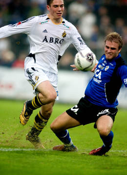 Miran Burgic, AIK och Jesper Westerberg, Halmstad