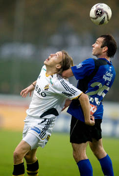 Mattias Moström, AIK och Hans Hasse Mattisson, Halmstad