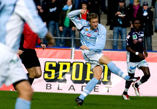 Markus Pode, Malmö, gör 1-0