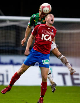Freddy Borg, Öster, Daniel Blomgren, GAIS, Nickduell