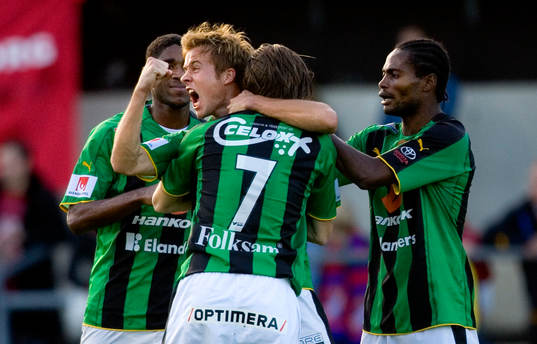 Daniel Blomgren, GAIS, Jubel
