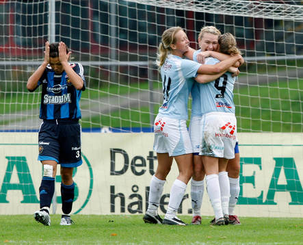 Fotboll, dam, damallsvenskan, Djurgården/Älvsjö - Malmö