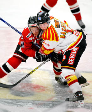 Nicklas Bäckström, Brynäs och Mikael Wahlberg, Malmö