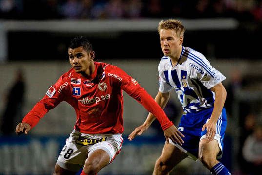 Ari da Silva Ferreira och Adam Johansson