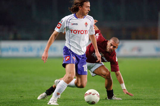 Torino - Fiorentina: Montolivo och Lazetic