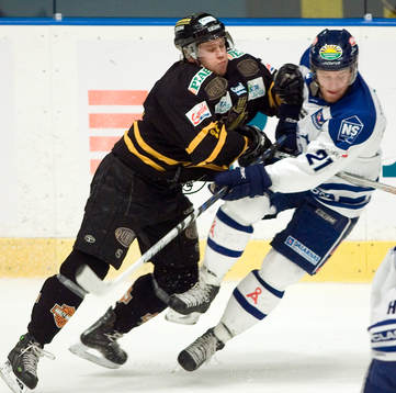 Christian Sandberg, AIK och Jonas Elofsson, Leksand