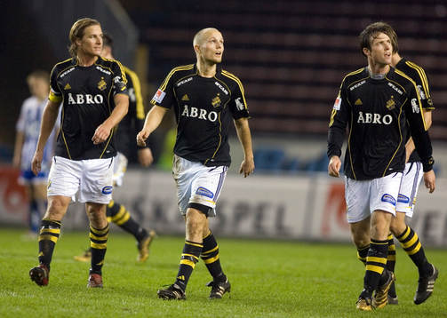 Daniel Tjernström, Nicklas Carlsson och Markus Johansson,