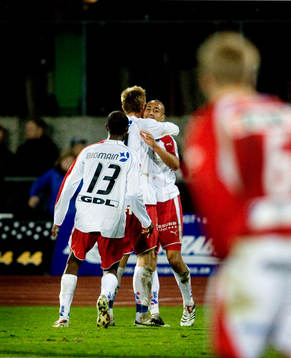 Henrik Larsson, jubel