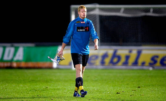 Christoffer Källqvist, målvakt, Häcken, utvisning