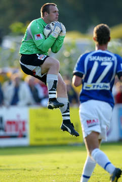 Fredrik Persson, målvakt Trelleborg