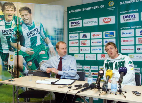 Henrik Appelqvist, Vd och Tony Gustavsson, tränare,